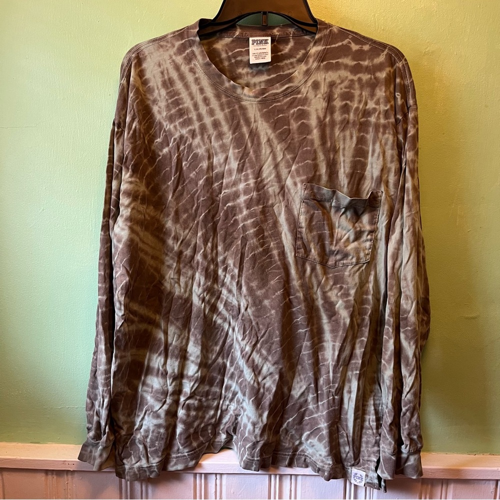 Pink Victorias Secret Long Sleeve Tee